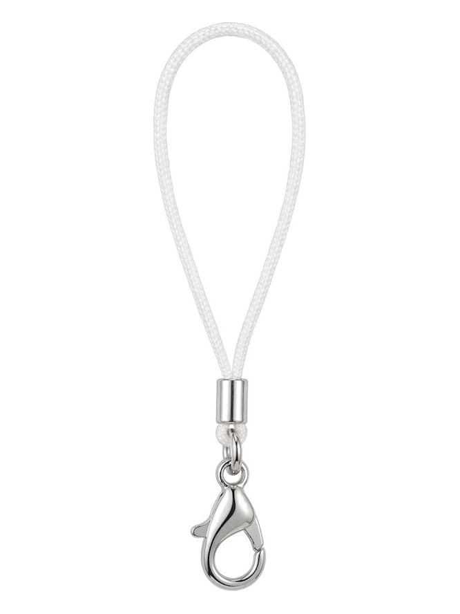White fabric strap