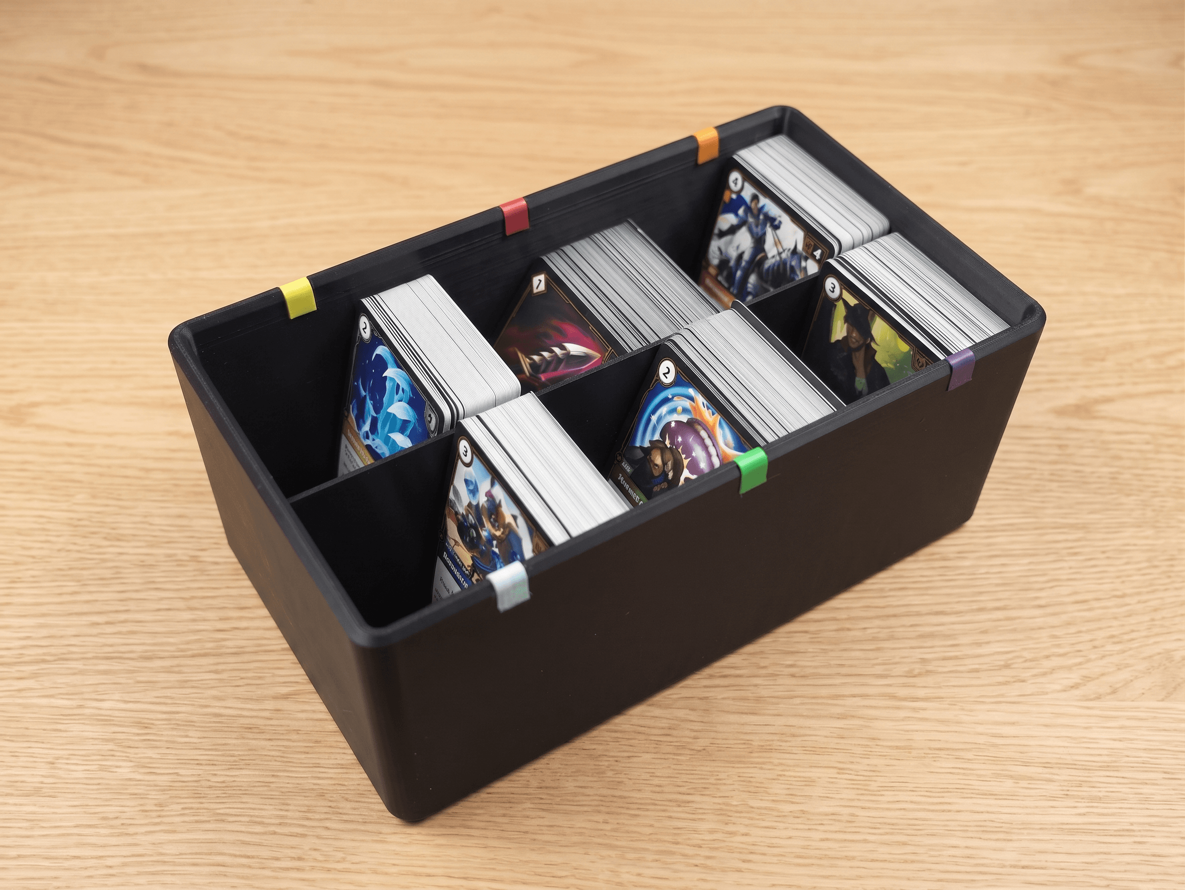 Color-Indexed Card Caddy